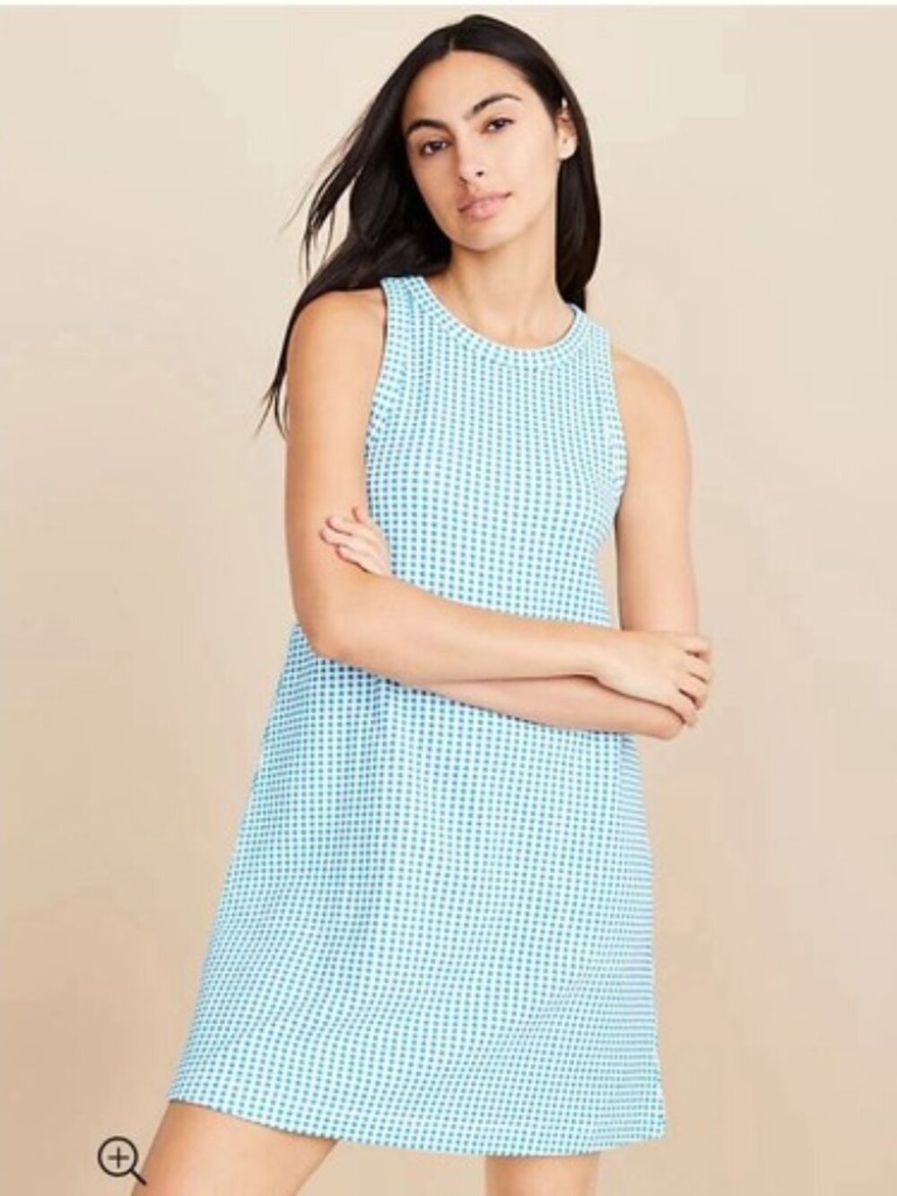 Loft Lou & Grey Jacquard Mini Tank Dress